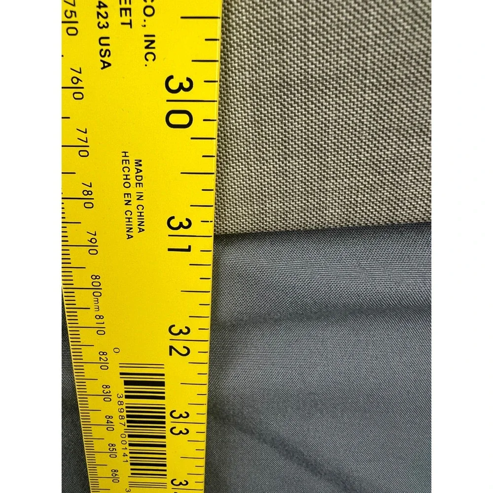 Pronto Uomo Suit Mens 48R 43W Tan 100% Wool 2-Piece Blazer Pants Fair Condition
